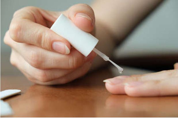 réaliser des milky Nails